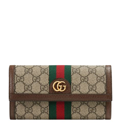 camel Gucci Wallets for Women 